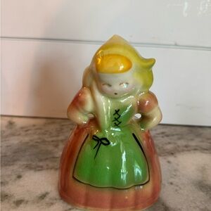 Vintage Ceramic Milkmaid Planter